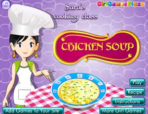 Cocina con Sara: sopa de pollo