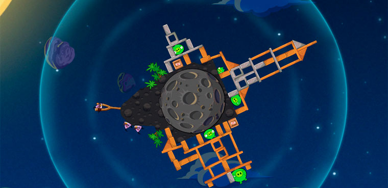 Análisis de 'Angry Bird Space HD'