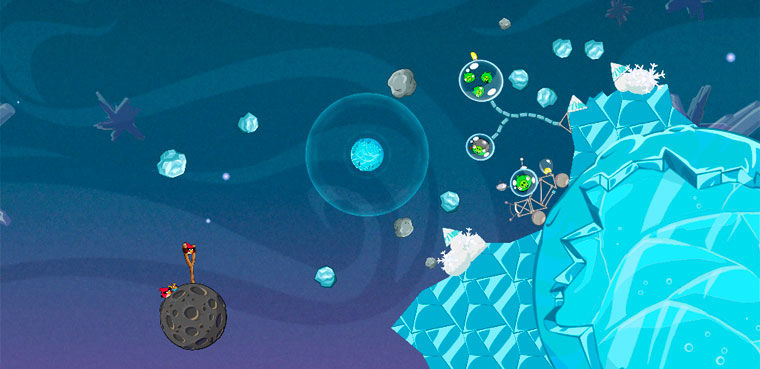 Análisis de 'Angry Bird Space HD'