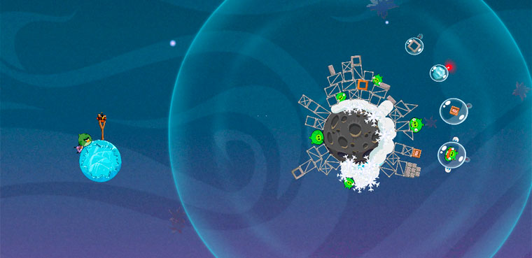 Análisis de 'Angry Bird Space HD'