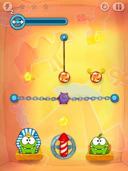  'Cut the Rope: Time Travel' para iOS
