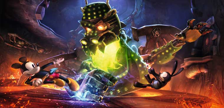 Epic Mickey-PS Vita-PS3-Wii-Xbox 360