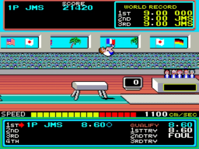 Hyper Sports salto de potro Hyper Sports salto de potro