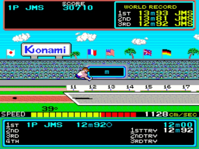 Hyper Sports triple salto Hyper Sports triple salto