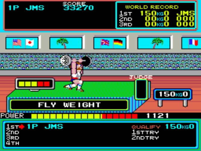 Hyper Sports levantamiento de peso Hyper Sports levantamiento de peso