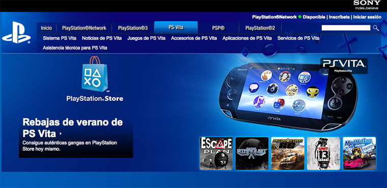 PS Vita-PlayStation Store