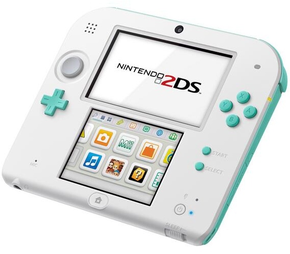 Nintendo 2DS color verde mar