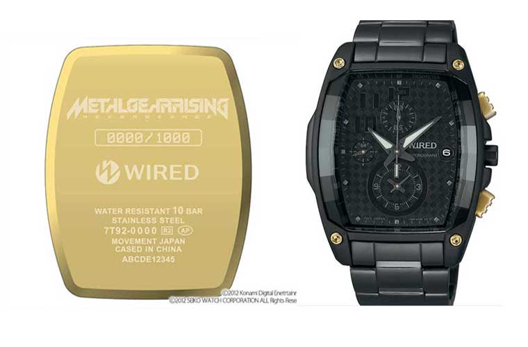 Metal Gear Rising Revengeance reloj PS3 Xbox 360