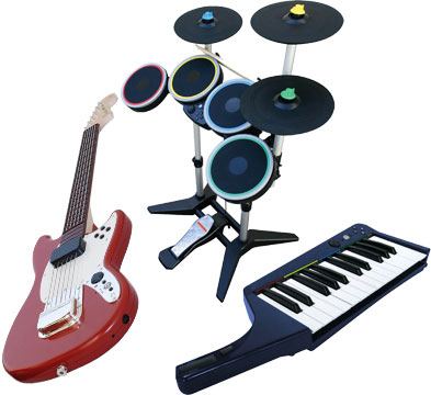 Instrumentos Rock Band 3