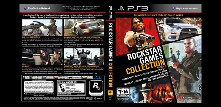 Rockstar Games Collection para PS3 y Xbox 360