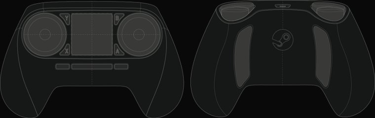 Steam Controller trackpads