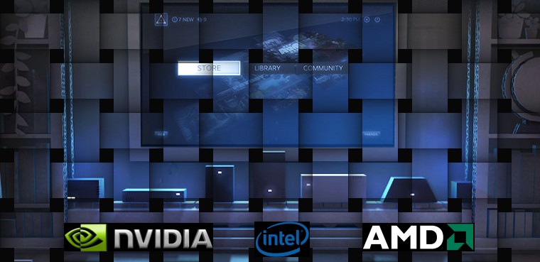 Steam Machines con Nvidia, Intel, AMD