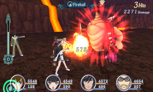 Batalla de Tales of Hearts R