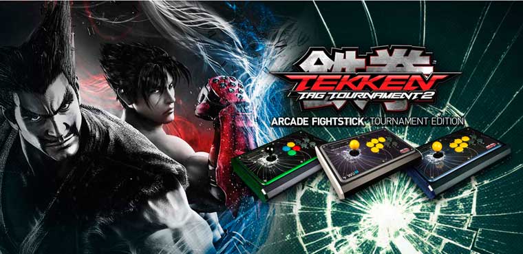 Tekken Tag Tournament 2 FightStick para Wii U, PS3 y Xbox 360