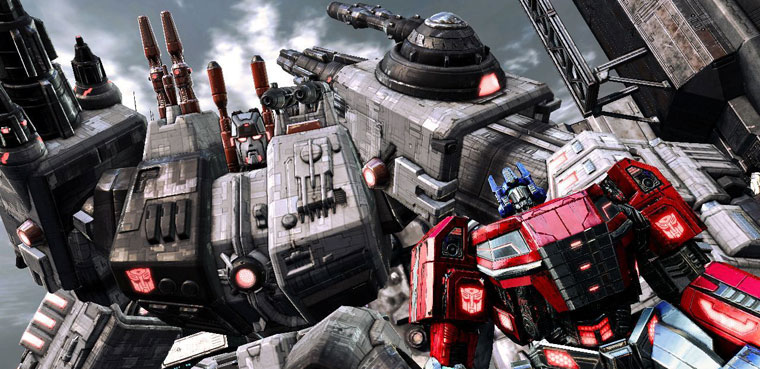 Transformers Fall of Cybertron-PS3-PC-Xbox 360