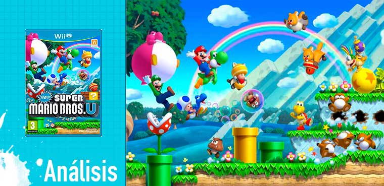 New Super Mario Bros U para wii u
