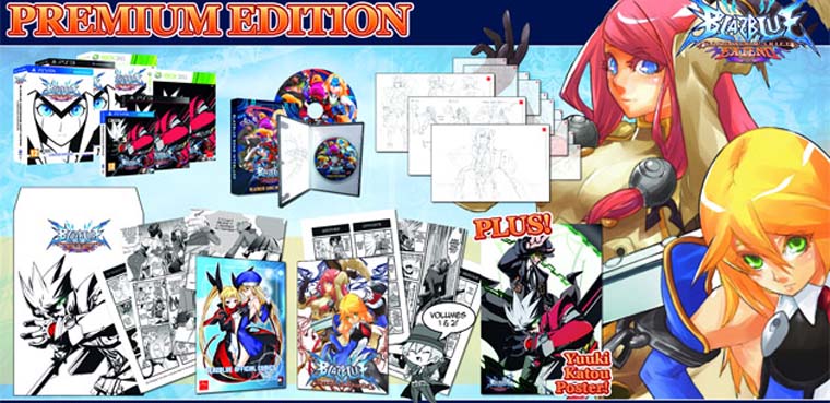 La edición coleccionista de 'BlazBlue Continuum Shift Extend' limitada a 200 Unidades