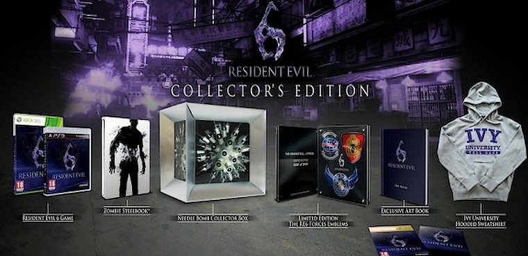 Edición coleccionista de Resident Evil 6