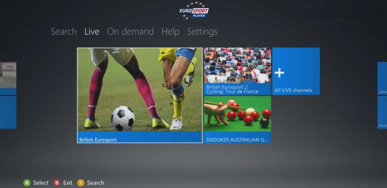 Eurosport Xbox 360