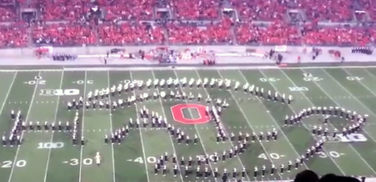 Banda de Ohio homenaje al gaming Industria fútbol