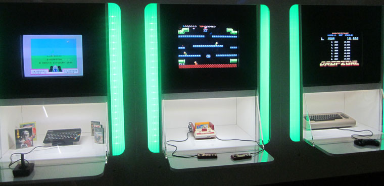 GAME ON, Exposición de videojuegos