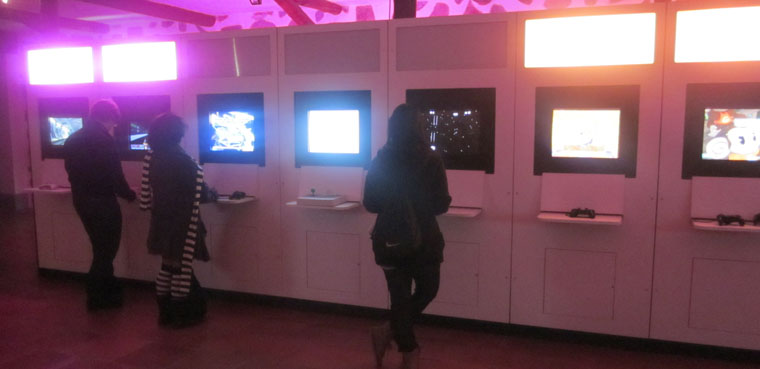 GAME ON, Exposición de videojuegos