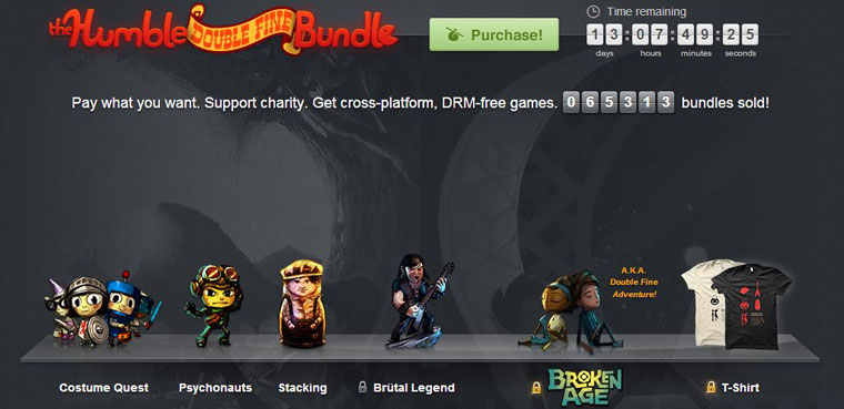 Humble Bundle: Double Fine