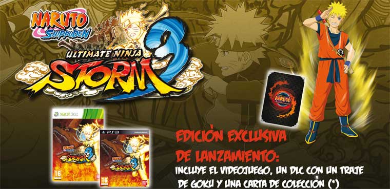 Naruto Shippuden: Ultimate Ninja Storm 3 ya tiene fecha / PS3 y Xbox 360