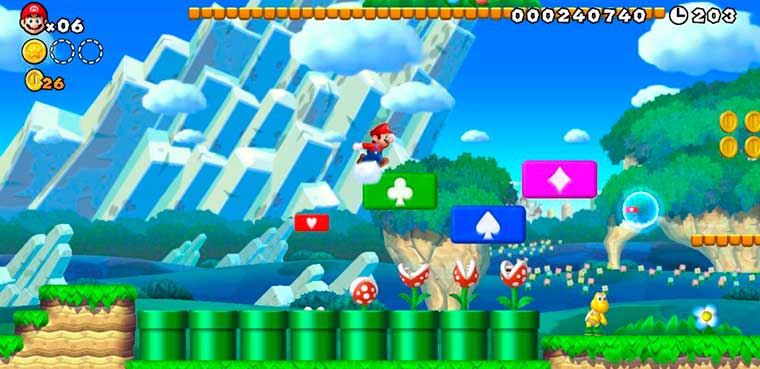New Super Mario Bros U para wii u