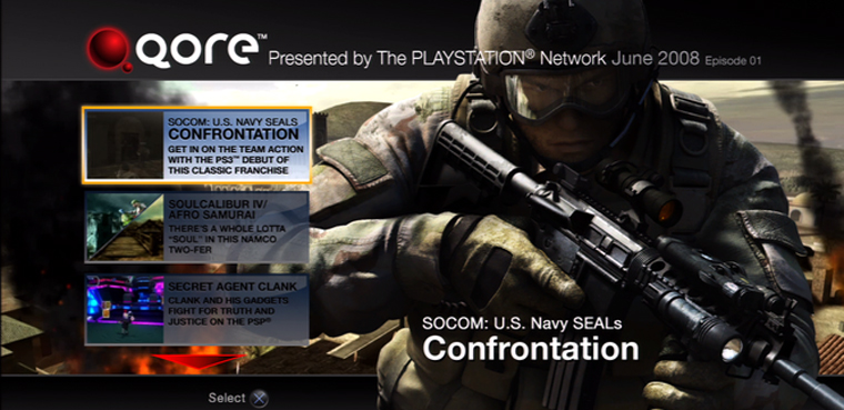 Qore-PlayStation Network