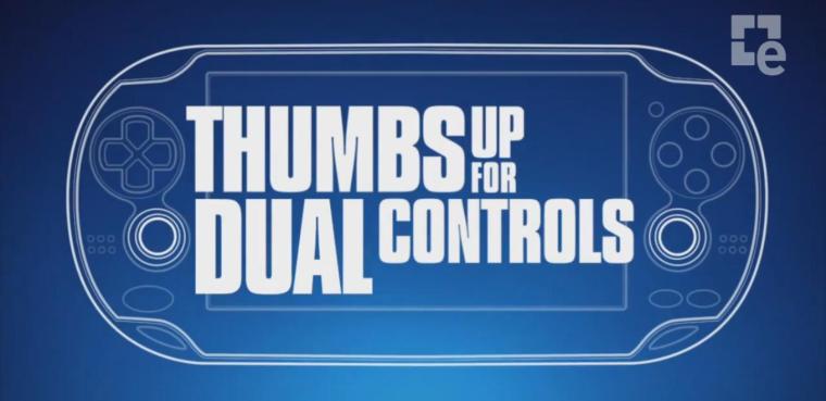 ¡Pulgares arriba por los controles duales!