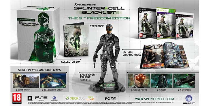 Splinter Cell: Blacklist para pc, xbox 360 y ps3