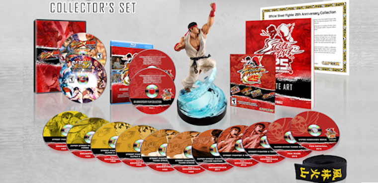 Anunciada la edición coleccionista de 'Street Fighter' con la que celebrará su 25 aniversario