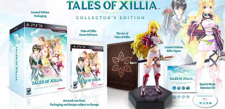 Tales of Xillia llega a PS3 en Edición Coleccionista el 9 de Agosto 